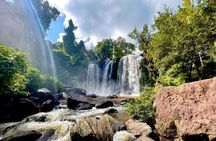 Phnom Kulen Waterfall and Banteay Srei Temple Tour from Siem Reap