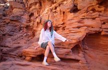 Sharm El-Sheikh: Jeep Adventure to Blue Hole, Canyon & Dahab