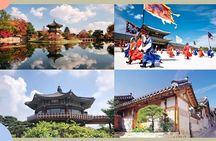 Seoul: Gyeongbok Palace, Bukchon Village, and Gwangjang Tour