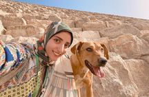 Giza Pyramids+Salahuddin castle,10%to stray dogs & cats of egypt