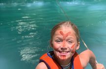 Tubing at La Leona Waterfall with Lunch