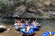 Tubing at La Leona Waterfall with Lunch