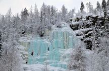Riisitunturi and Korouoma waterfalls - Day hike from Rovaniemi