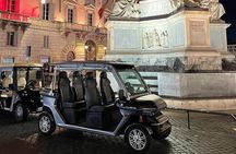 Rome by Night Private Golf Cart Tour 