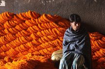Flower Market Colors and Ganges Ghat Experience