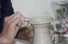 Interactive Pottery Painting and Zellige Mosaic Workshop in Fes