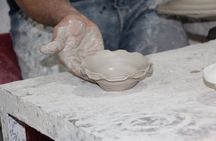 Interactive Pottery Painting and Zellige Mosaic Workshop in Fes