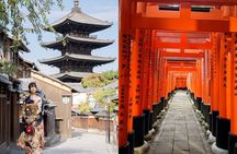 Kyoto Morning Highlights: Fushimi Inari, Kiyomizu-dera & Gion