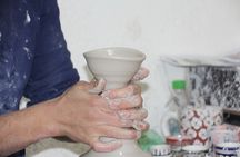 Interactive Pottery Painting and Zellige Mosaic Workshop in Fes
