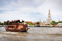 Bangkok Manohra Cruise Sunset Dining on Chao Phraya River
