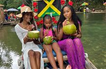 3 hours Bamboo Rafting Activity in Lethe Jamaica 