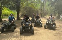 Roatan off Road Atv wildlife plus chocolate and rum sample 