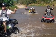 7 Hour Sticky Waterfall and ATV Guided Adventures