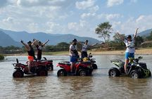 7 Hour Sticky Waterfall and ATV Guided Adventures