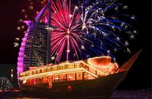 New Year Cruise with Burj Al-Arab Fireworks View