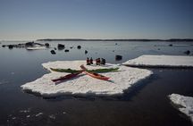 Winter kayaking in Eastern Helsinki archipelago