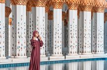 Abu Dhabi City Tour of Grand Mosque, Palace, Louvre, and Ferrari