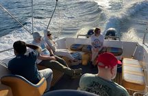 Mirissa : Luxury Speed Boat Evening Sunset Tour with Hotel Pickup