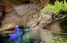 Jungle Blue Hole Cave Kayak Adventure in Belize
