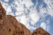 Climb up the new AlUla Stairway into the sky
