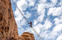 Climb up the new AlUla Stairway into the sky