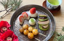 Mochi Matcha Gluten Free Japanese Sweets Class near Shibuya area