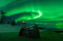 Tromsø Northern Lights with Campfire and Professional Photos