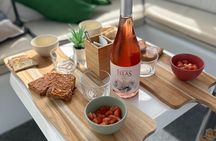 Puerto de Mogán: Boat Cruise + Dockside Wine Pairing