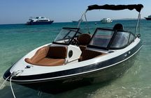 Dolphin watching & snorkelling by a private Speedboat in Hurghada