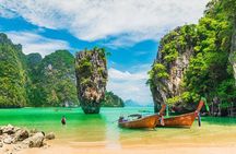 James Bond Island Sightseeing or Canoeing by Speedboat from Krabi