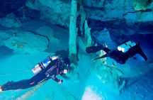 Cenotes El Pit and Dos Ojos Guided Scuba Diving