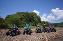2-3 hrs. ATV Mae Wang Adventure, Feeding, Rafting &Waterfall Tour