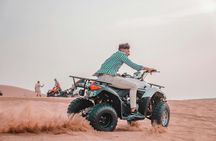 Dubai Quad Bike Safari with Camel Ride and Scenic Dune Photo Stop