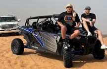 Dubai Morning 4 Seater Buggy Tour Sand Boarding & Camel ride 