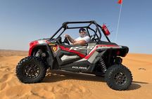 Dubai Morning 4 Seater Buggy Tour Sand Boarding & Camel ride 