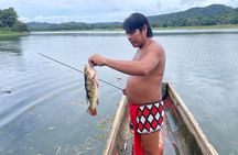 Panama City Visit an Indian town Embera and waterfall with lunch 