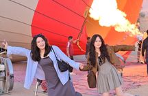 After Sunrise Hot Air Balloon Ride in Luxor with Pickup