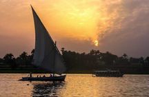  Sunset Felucca Ride At Luxor 