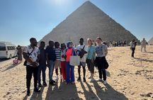 Private Day Tour Visit Giza Pyramids, Old Cairo, Citadel & Bazaar