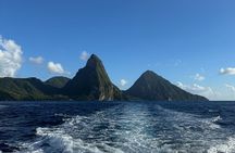  Private All-Inclusive Sea and Land Tour in St Lucia