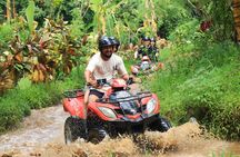 Ubud ATV Adventure Through Waterfall River and Tunnel
