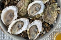 Oyster and Wine Tasting in a Cozy Seaside Lodge