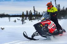 Anchorage Snowmobile Adventure with Hotel Pickup