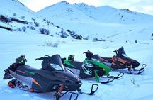 Anchorage Snowmobile Adventure with Hotel Pickup