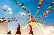 Kathmandu: Kopan Monastery, Swayambhu and Boudha Nath Stupa Tour
