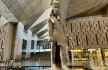 Grand Egyptian Museum Private Tour with Giza Pyramids Photoshoot 