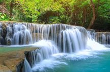 Erawan Waterfall and Death Railway Train Riding from Bangkok