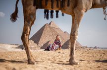 Giza Pyramids with Camel Ride, ATV, Nile Felucca & Shopping Tour
