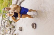 Hornillas hot springs- mud bath-Horses or tractor-waterfalls hike
