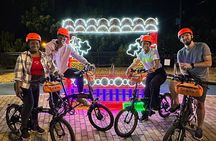 Medellín Christmas Lights E-Bike Tour with Snack & Donation